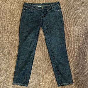 Citizens of Humaniity, Paley # 176 stretch ankle, dark jeans, Size 29.